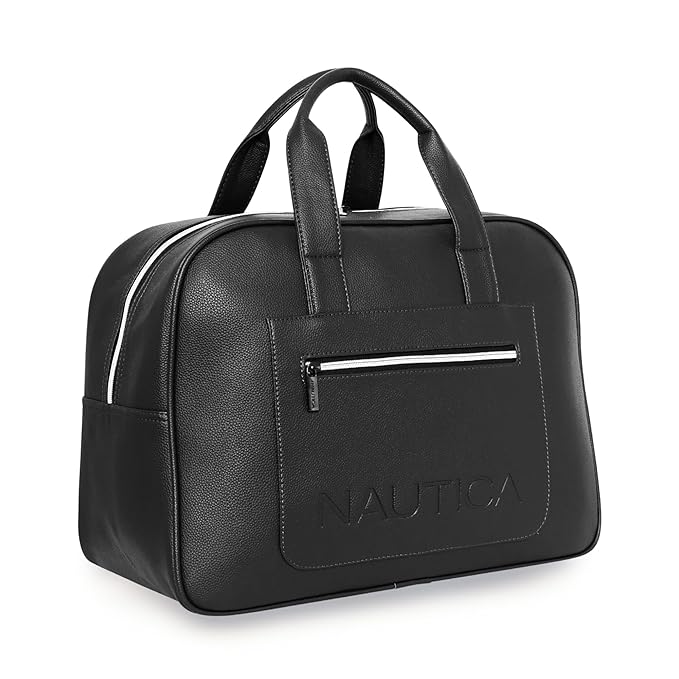 Leatherette Duffel Bag