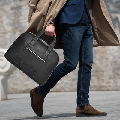 Leatherette Duffel Bag