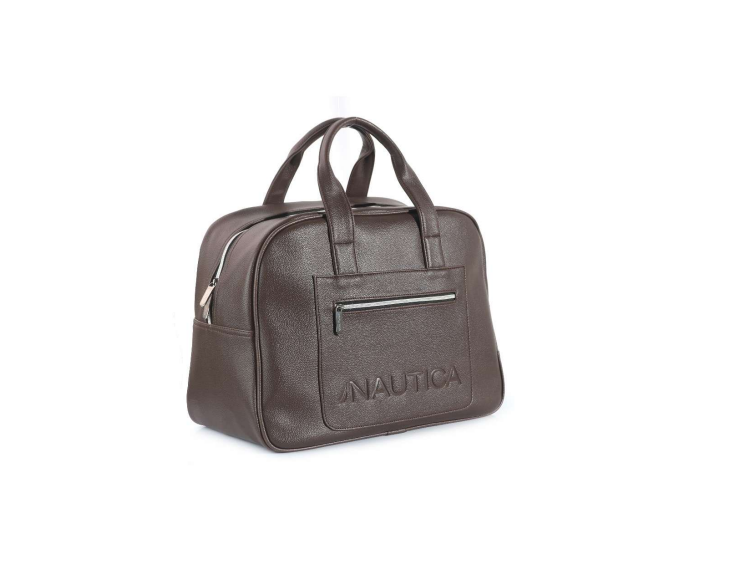Leatherette Duffel Bag