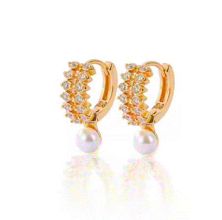 Women Fashion Pearl Earring